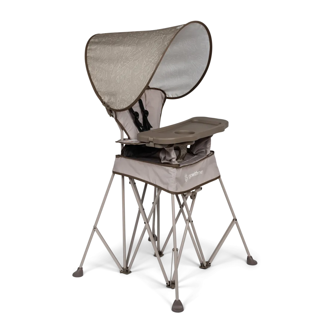 Go With Me Uplift Deluxe Portable High Chair With Canopy