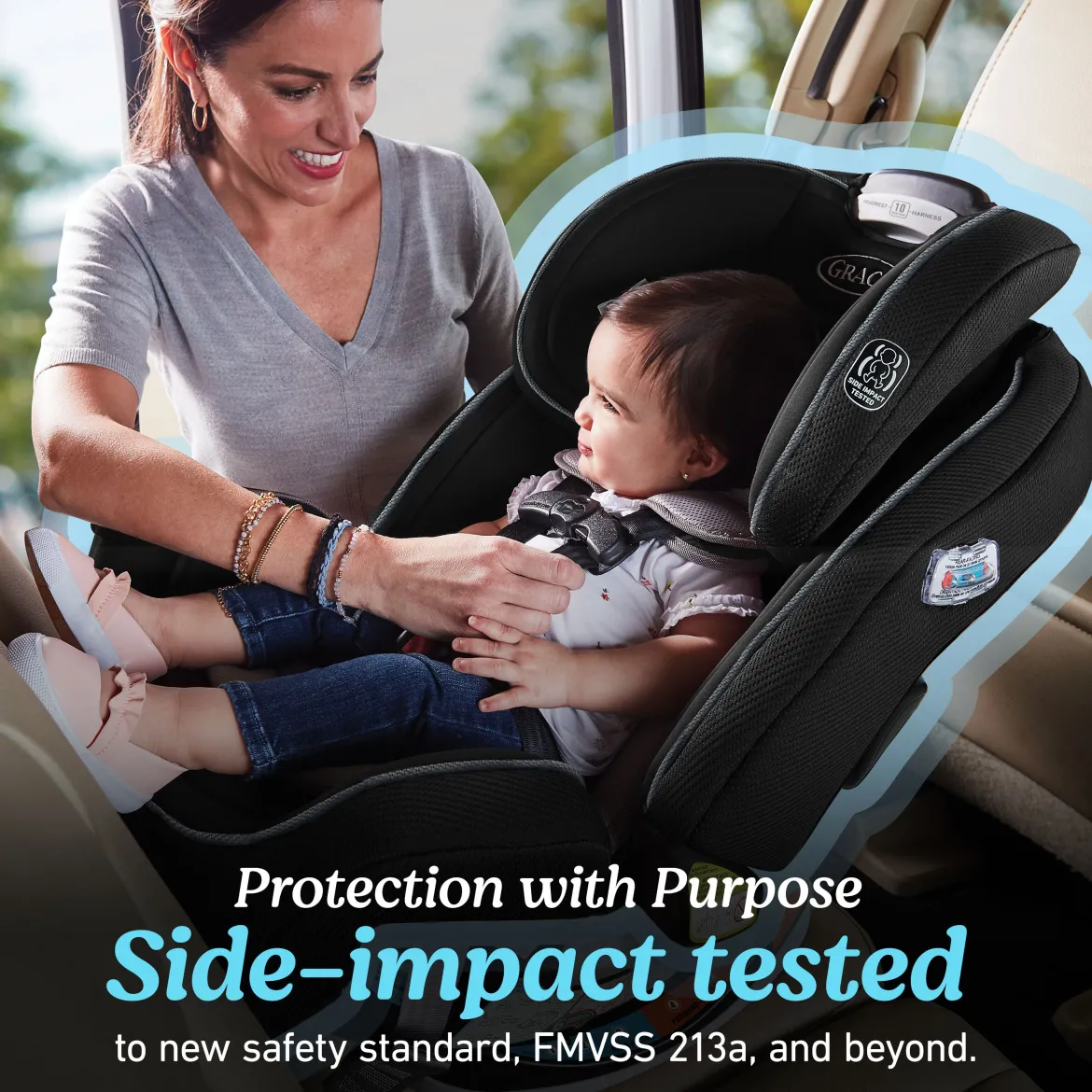 Grows4Me 4-in-1 Car Seat