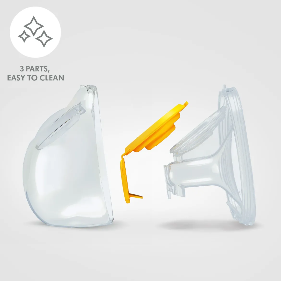 Hands-Free Collection Cups, 21mm and 24mm Included