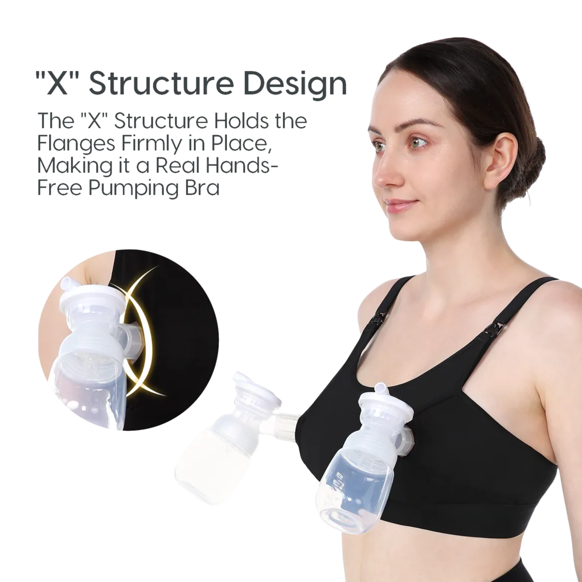 Hands-Free Pumping Bra