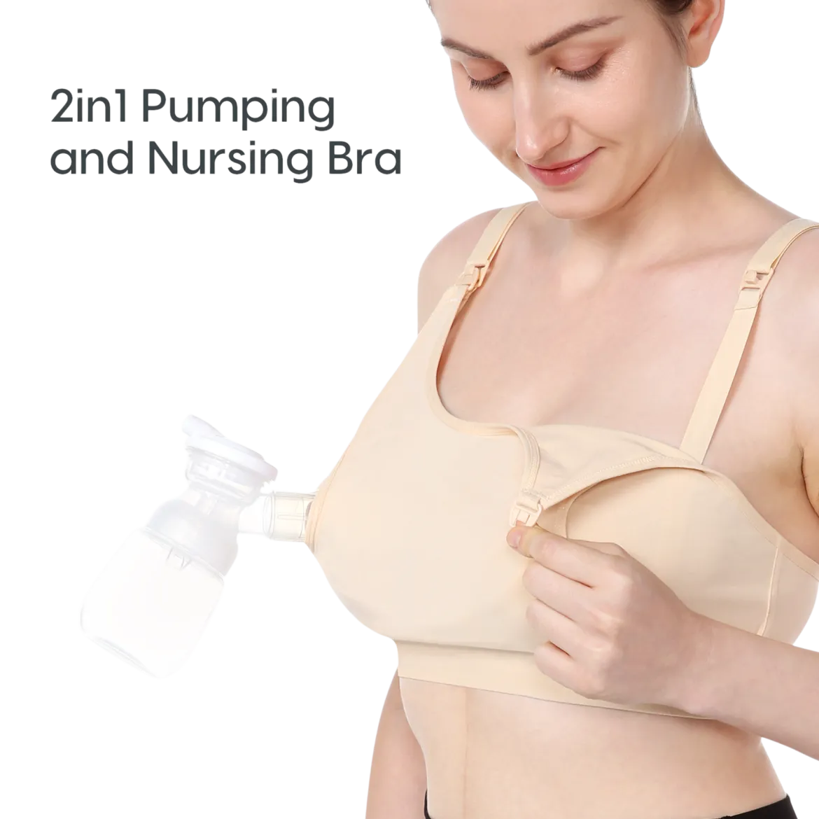 Hands-Free Pumping Bra