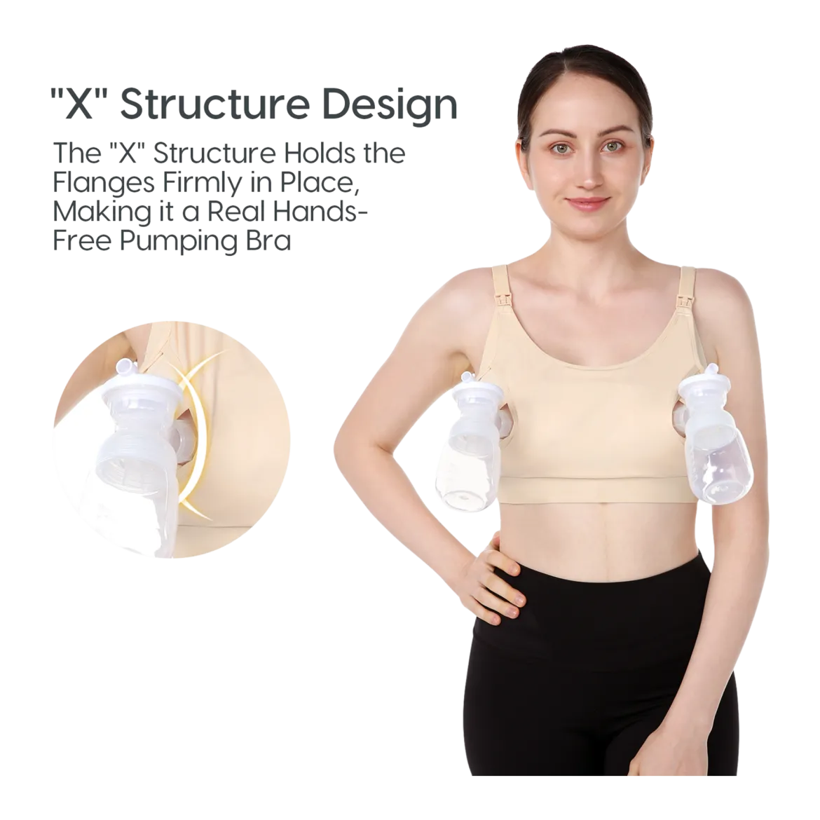 Hands-Free Pumping Bra