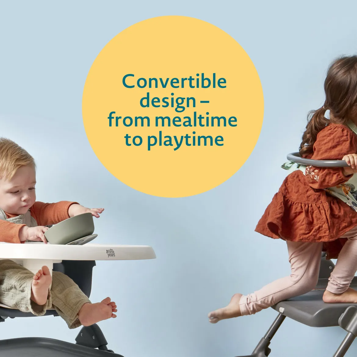 Happy Heights High Chair & Toddler Tower