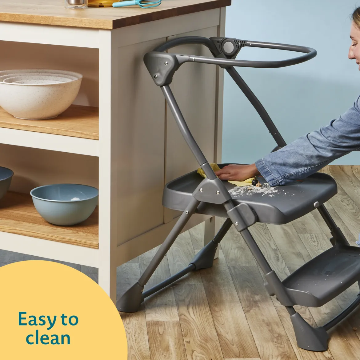 Happy Heights High Chair & Toddler Tower