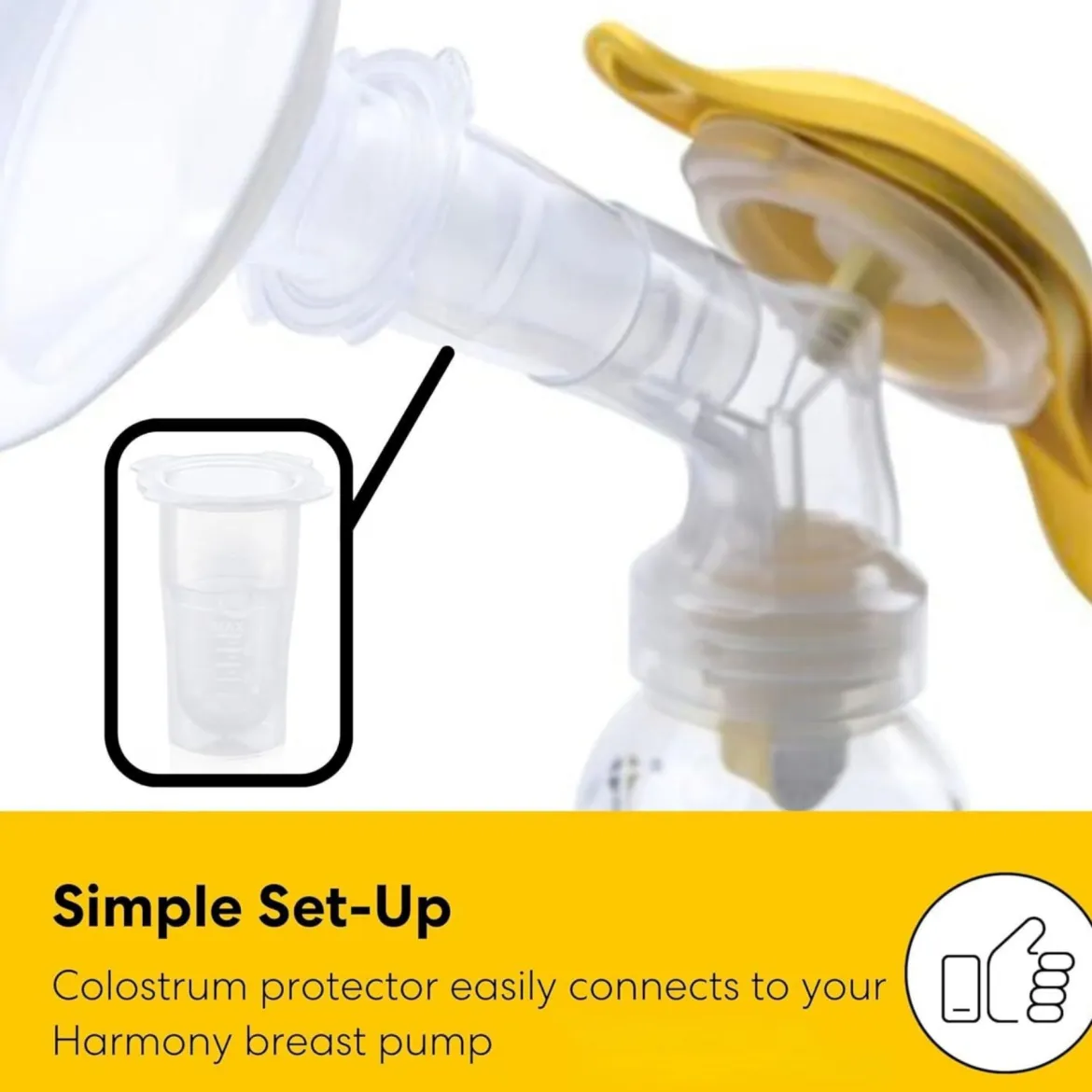 Harmony Manual Breast Pump & Colostrum Collection Kit Bundle