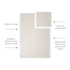 Haven Foam Play Mat | Linear Collection