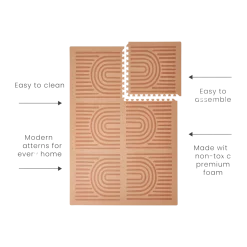 Haven Foam Play Mat | Linear Collection