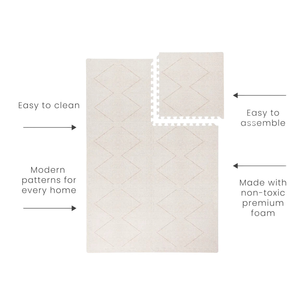 Haven Foam Play Mat | Tulum Collection