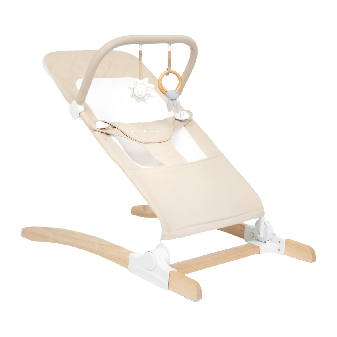 Heirloom Aspen Organic Wooden Bouncer