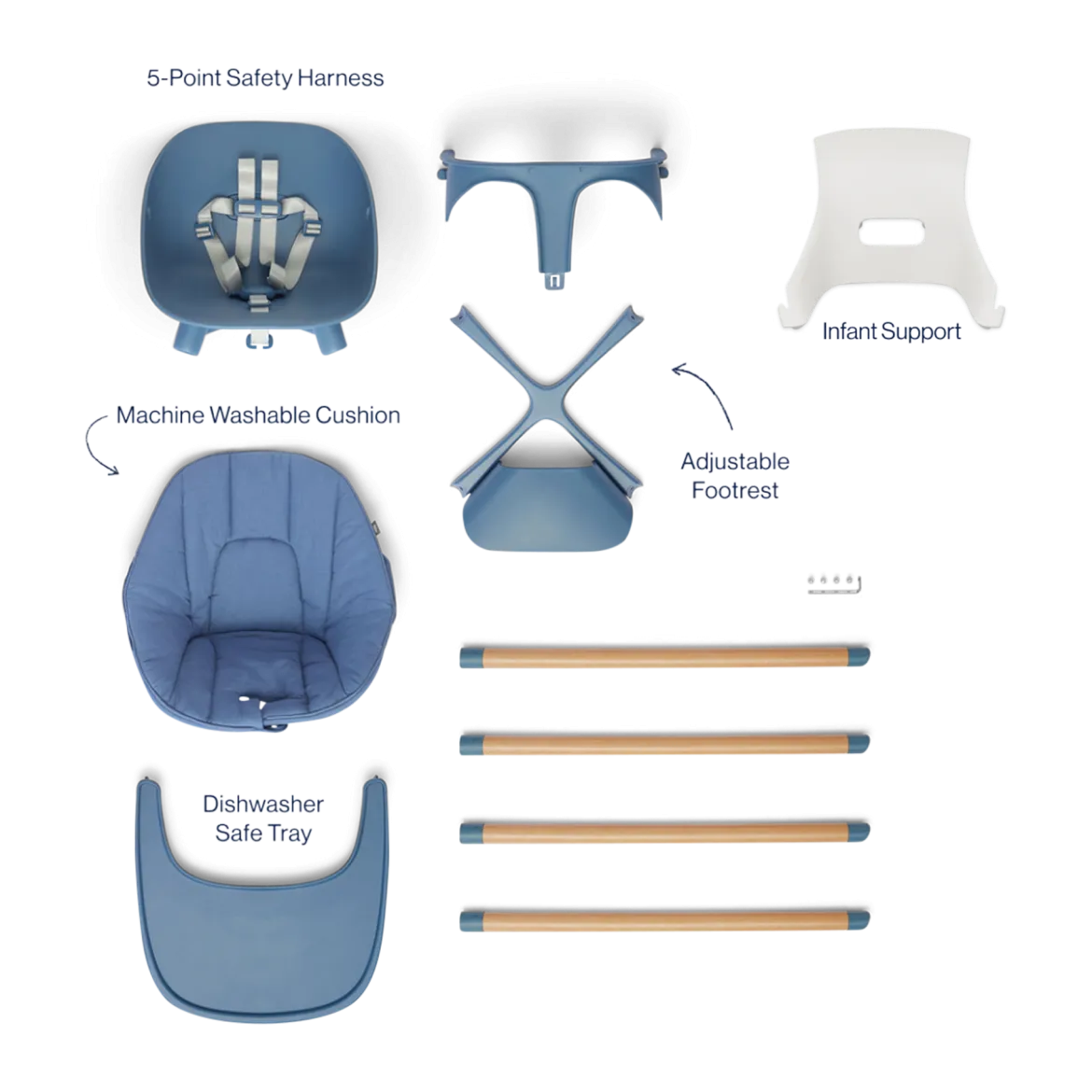 High Chair + Infant Kit