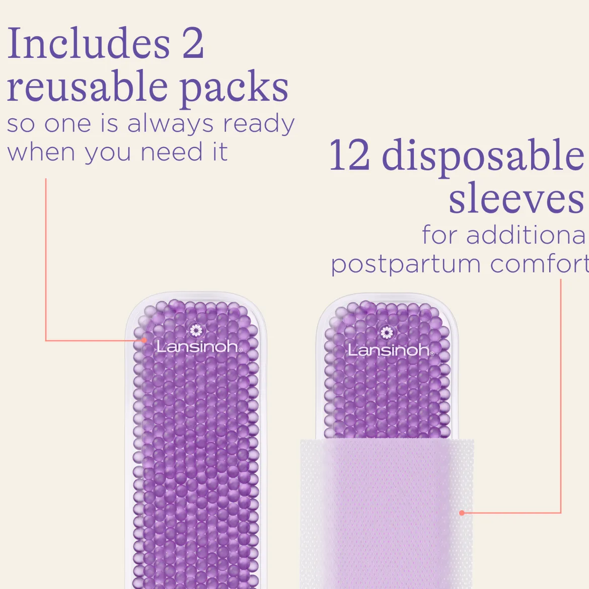 Hot & Cold Postpartum Therapy Packs (2 Pack)