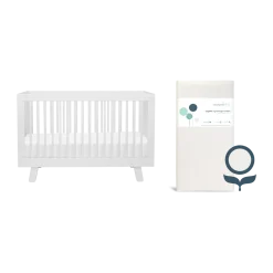 Hudson Crib & Organic Mattress Bundle