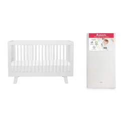 Hudson Crib & Pure Core Mattress Bundle