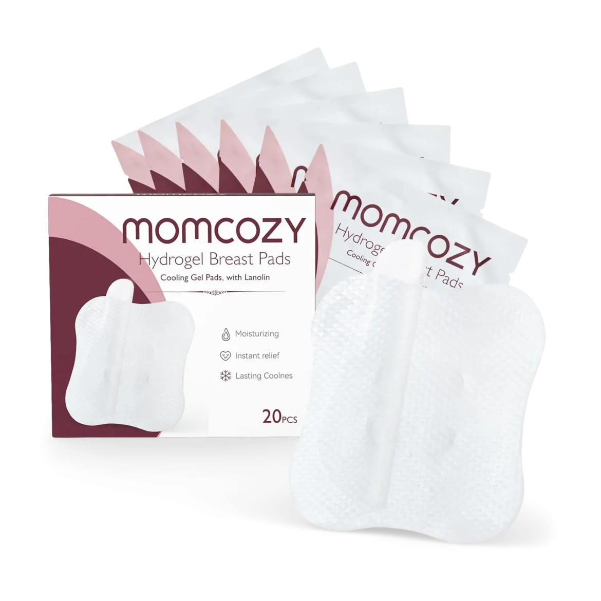 Hydrogel Nipple Pads with Soothing Lanolin