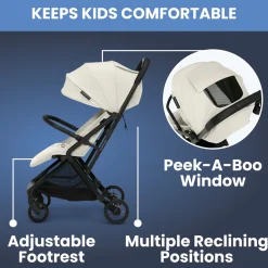 Icon Ultra Compact Lightweight Everyday & Travel Stroller