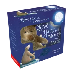 I Love You to the Moon and Back Book and Toy Set