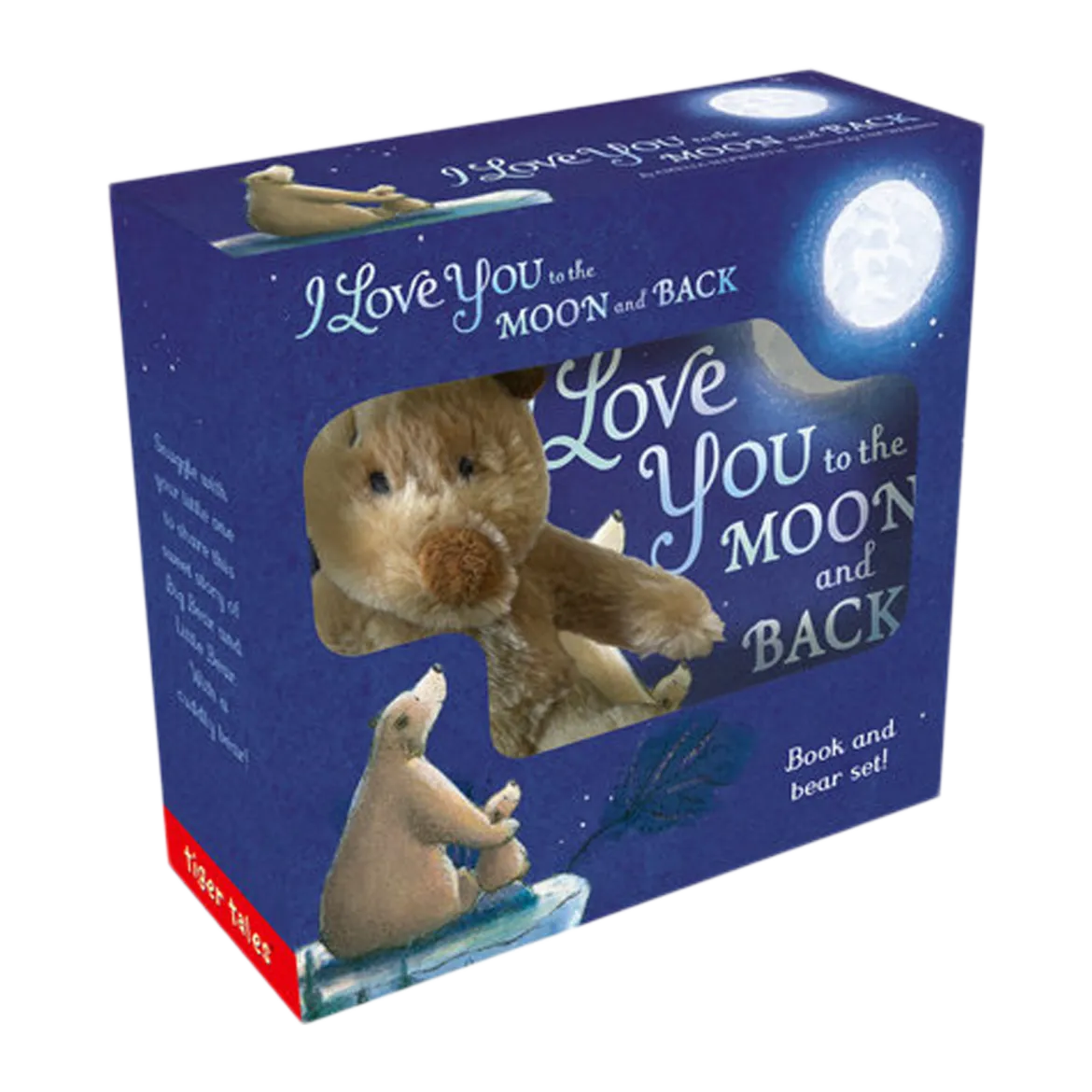 I Love You to the Moon and Back Book and Toy Set