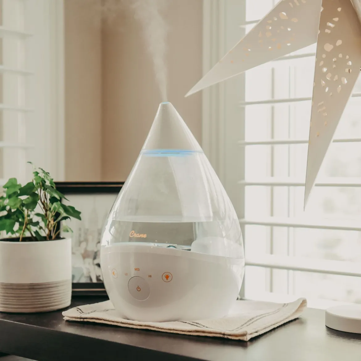 4-in-1 Cool-Mist Humidifier with Sound Machine - 1 Gallon