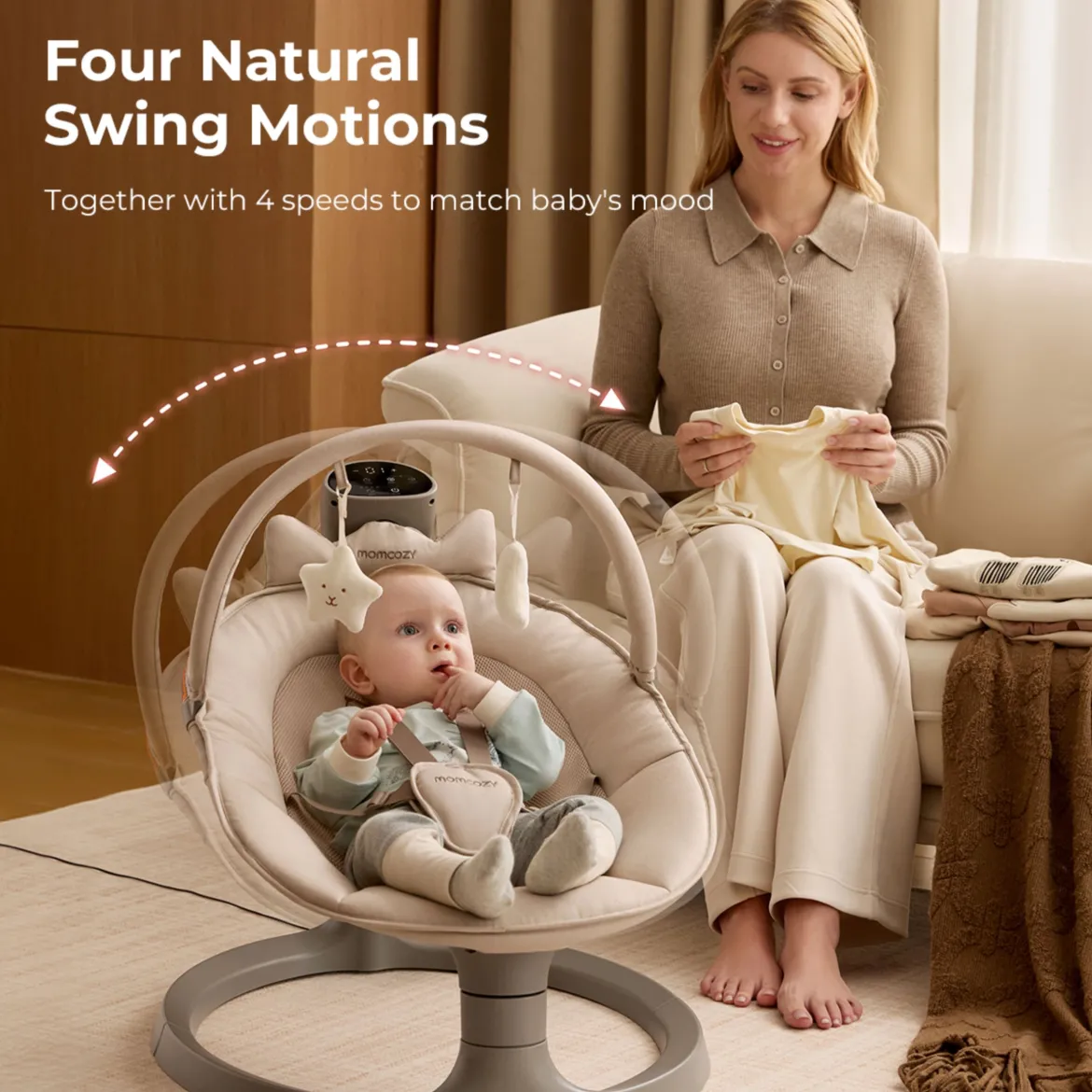 2-in-1 Electric Swing