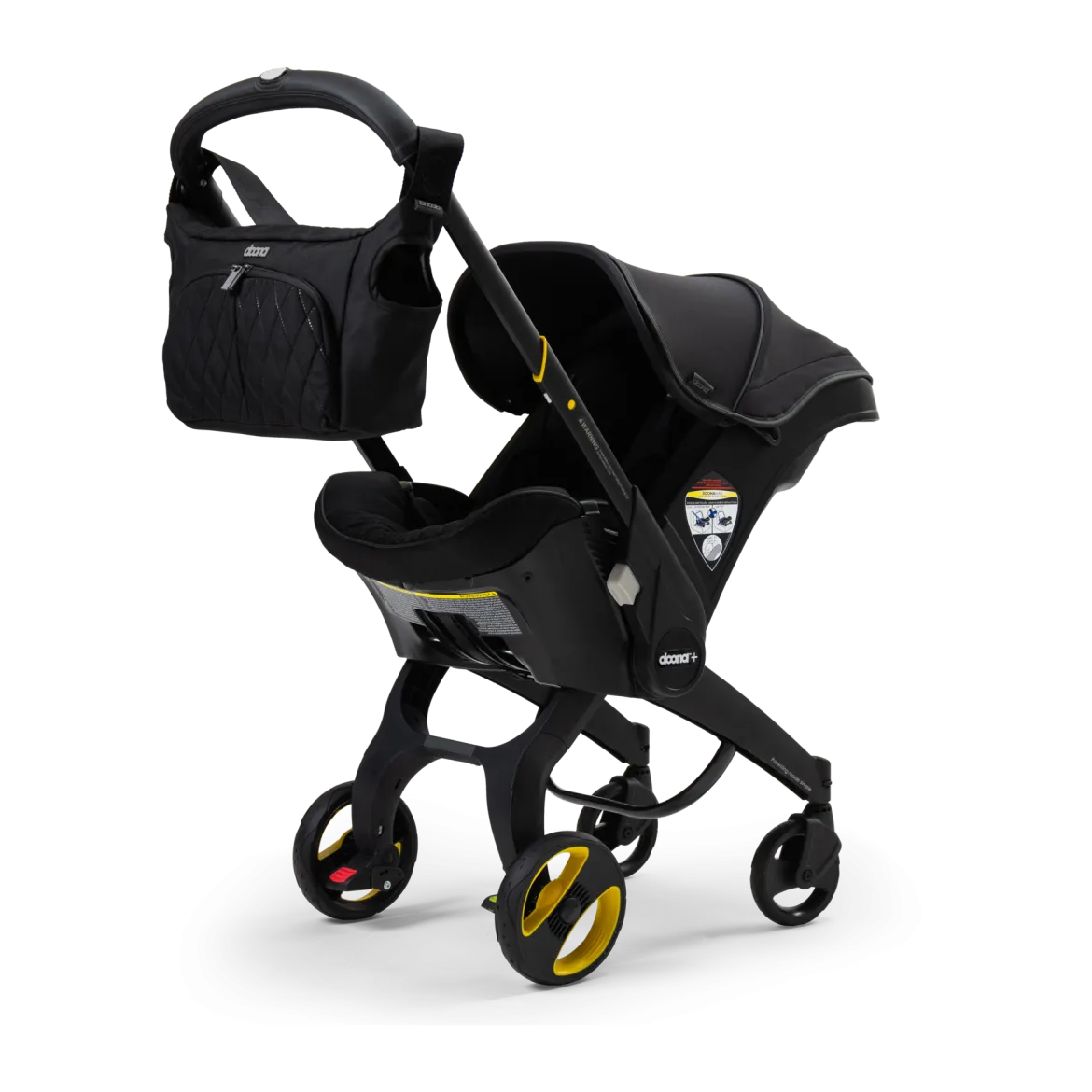 Infant Car Seat & Stroller - Midnight Edition