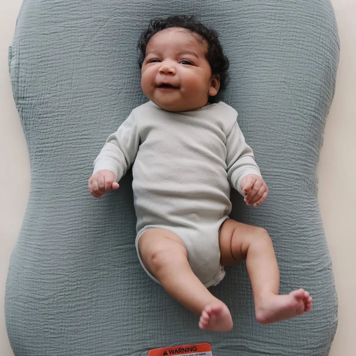 Infant Lounger Curve Muslin Cover