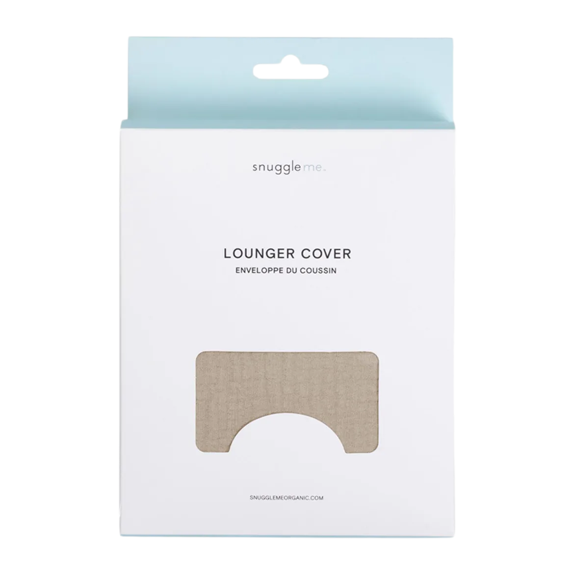 Infant Lounger Curve Muslin Cover