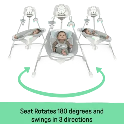 InLighten Soothing Baby Swing
