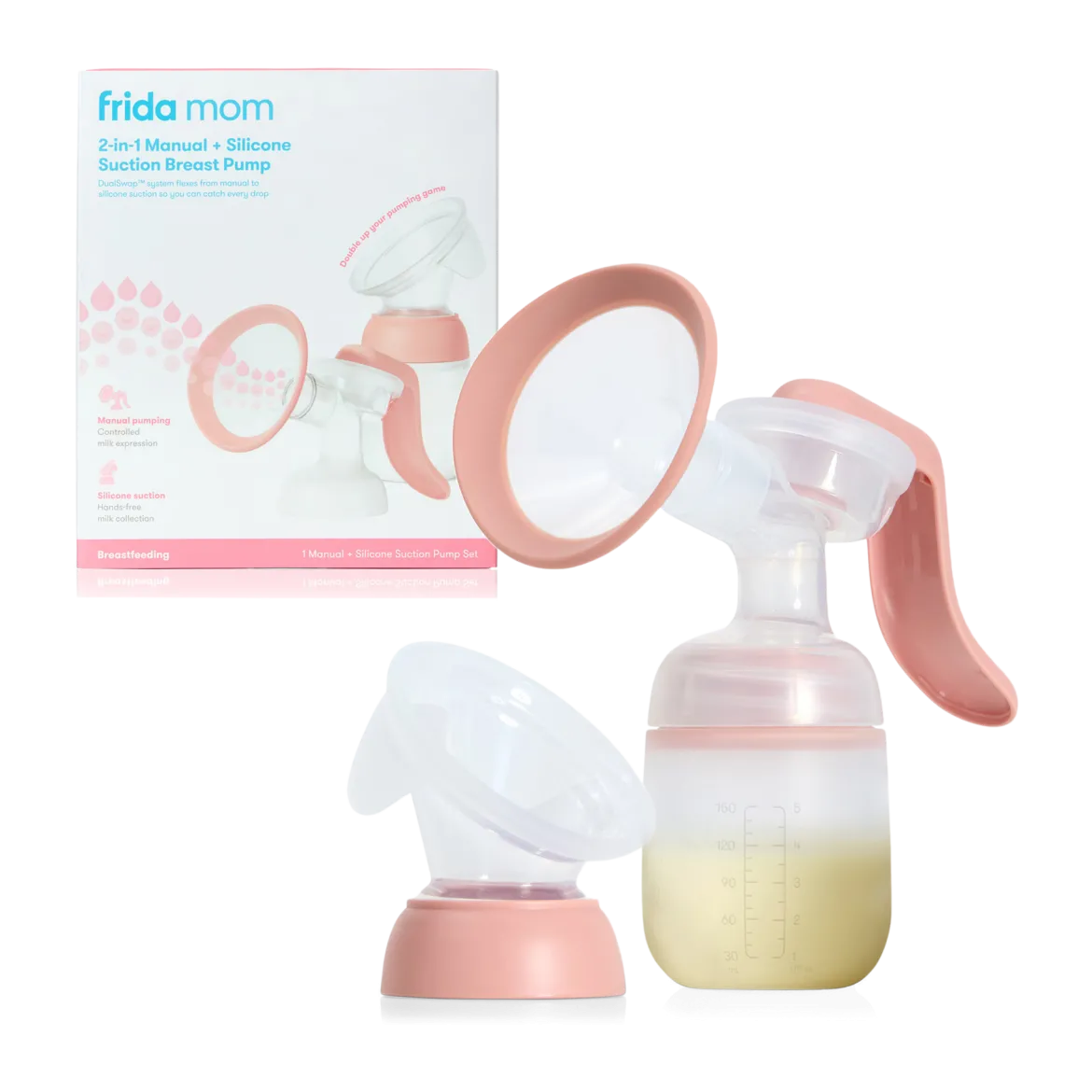 2-in-1 Manual Breast Pump
