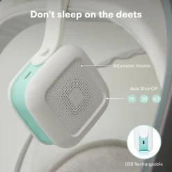 2-in-1 Portable Sound Machine + Nightlight