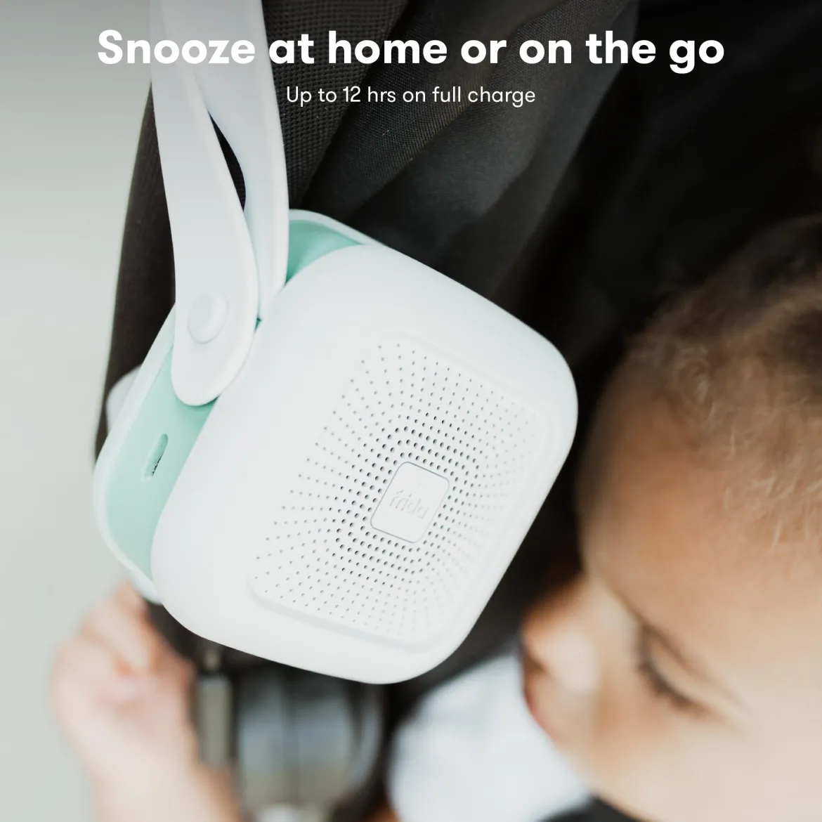 2-in-1 Portable Sound Machine + Nightlight