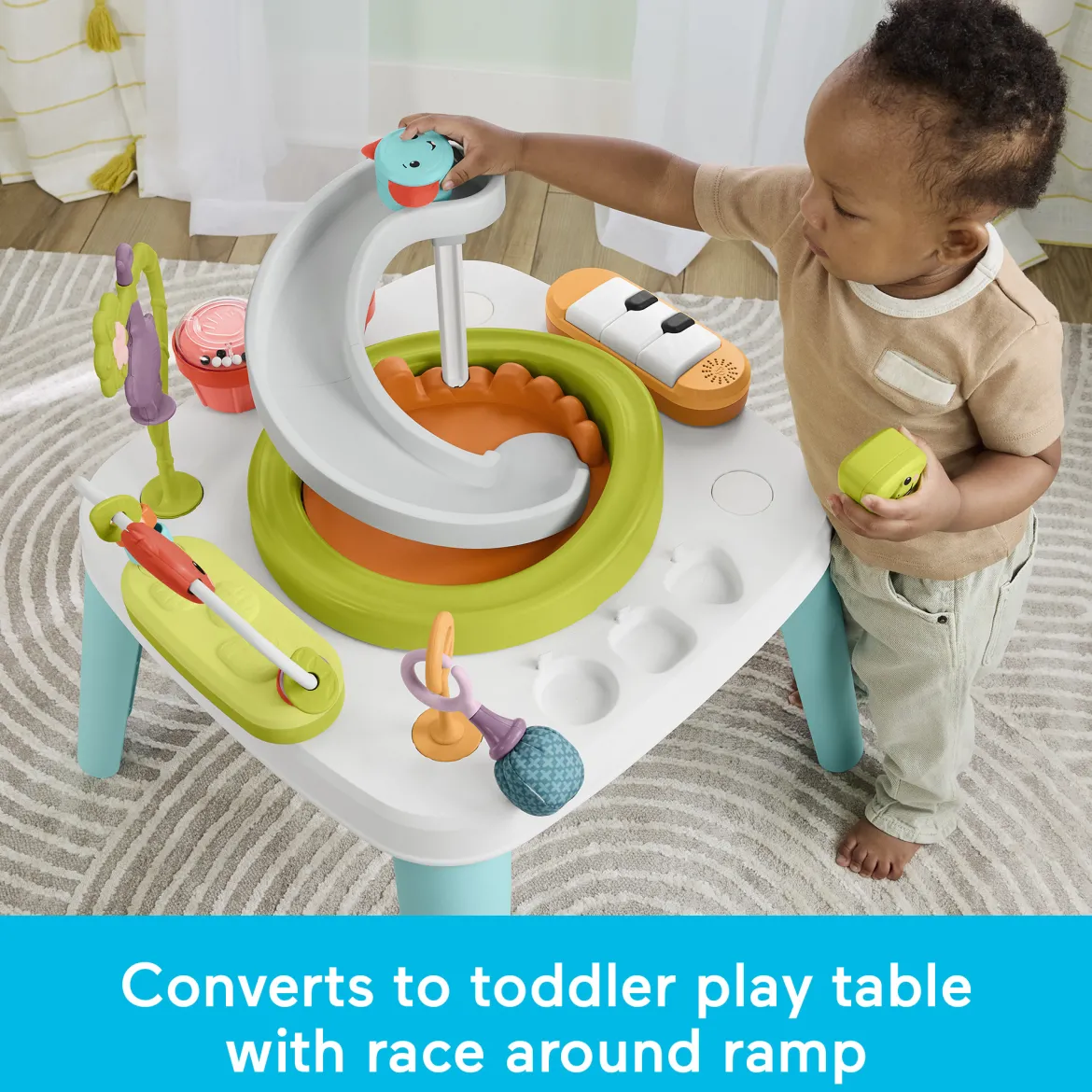 2 in 1 Purple Monkey Musical Activity Center