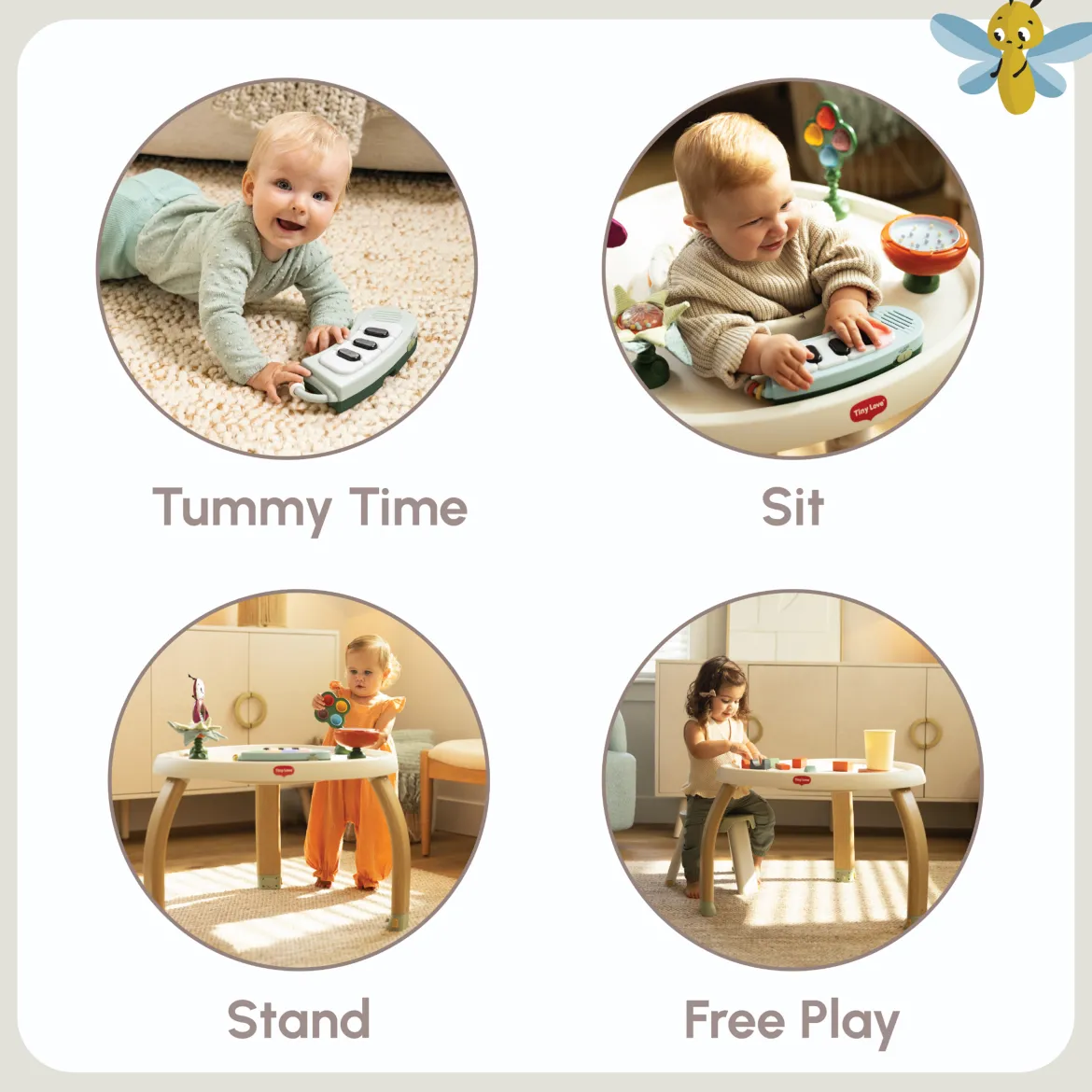 5-in-1 Stationary Activity Center