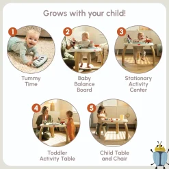 5-in-1 Stationary Activity Center