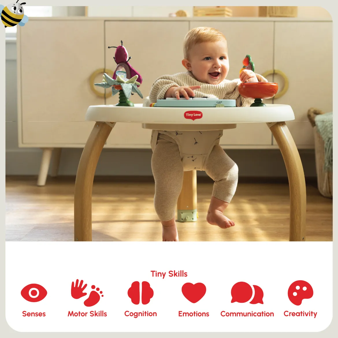 5-in-1 Stationary Activity Center
