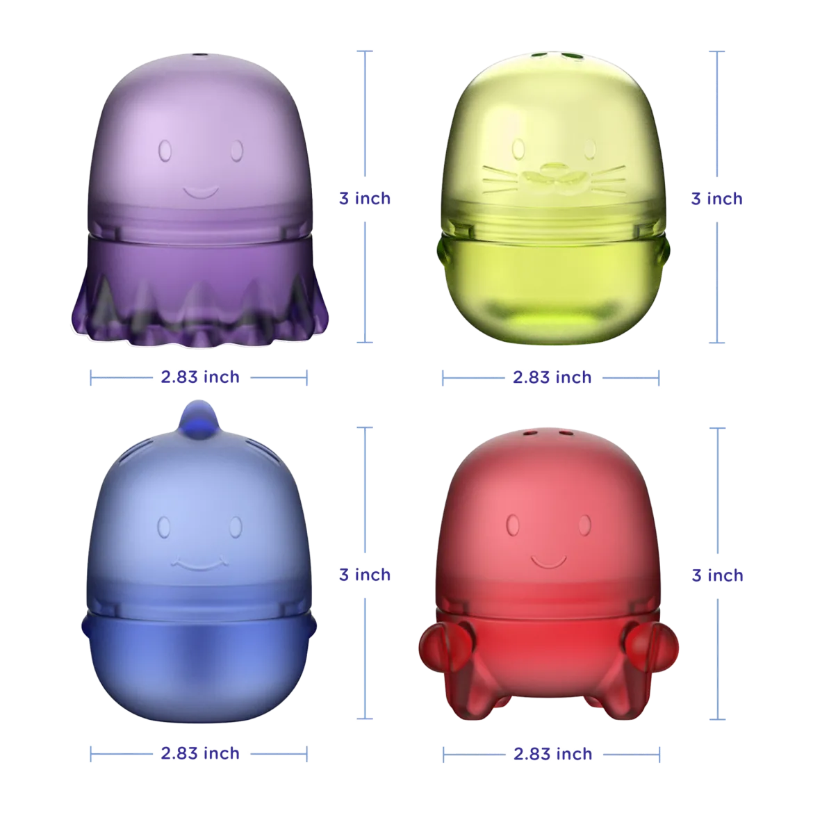 Interchangeable Bath Toys