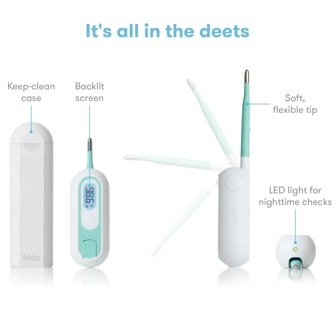 3-in-1 True Temp Thermometer