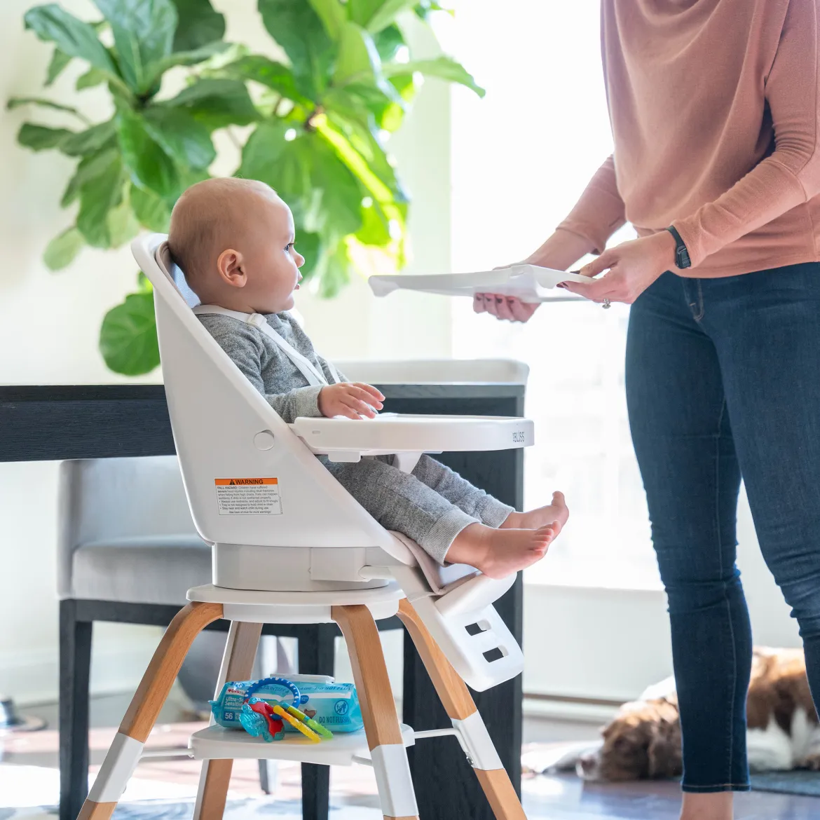 2-in-1 Turn-A-Tot High Chair