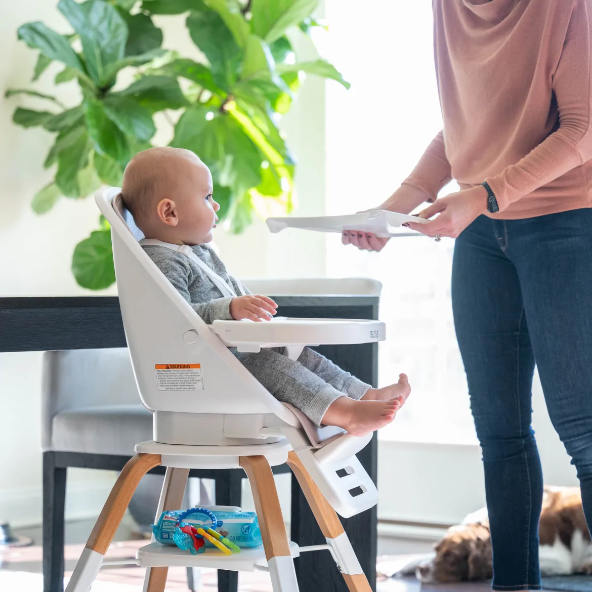2-in-1 Turn-A-Tot High Chair