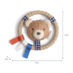 Itzy Ring Teether Pal Bear