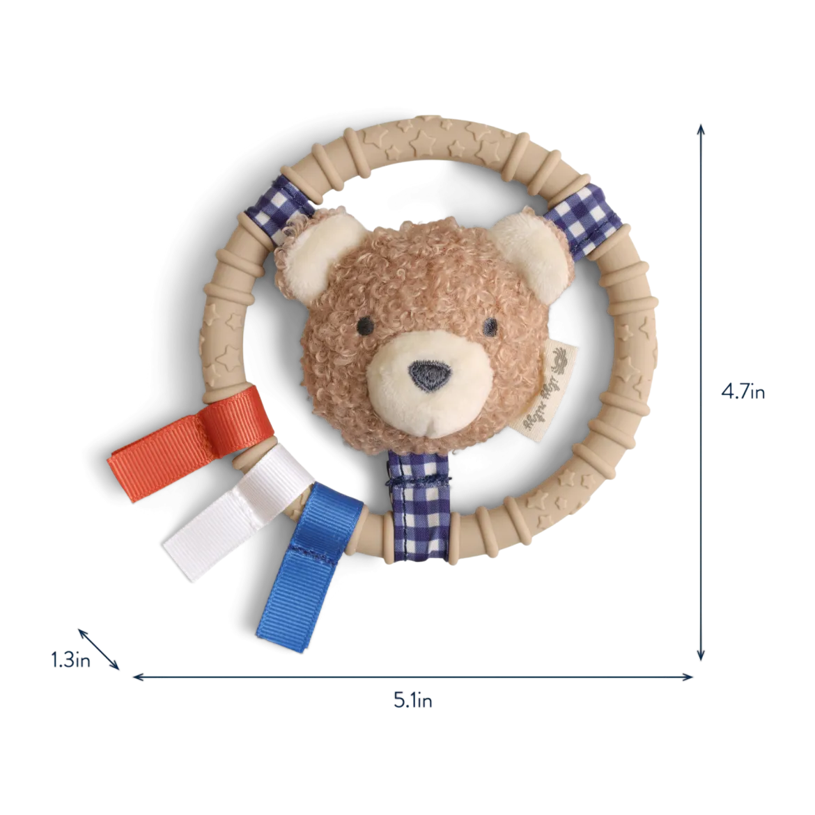 Itzy Ring Teether Pal Bear