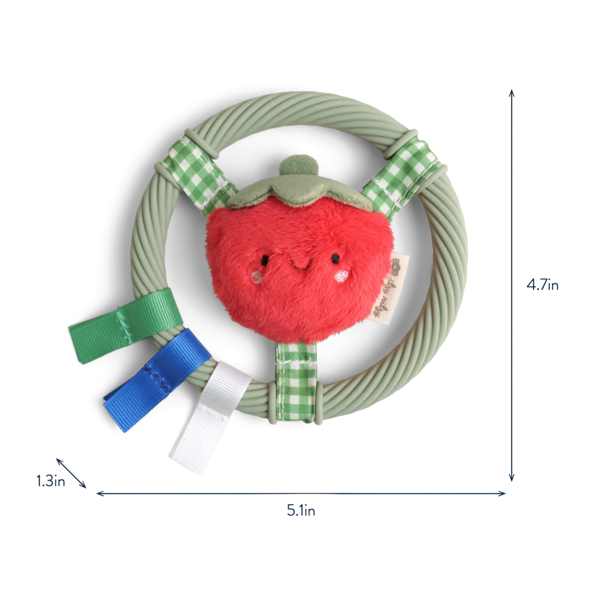 Itzy Ring Teether Pal Bear