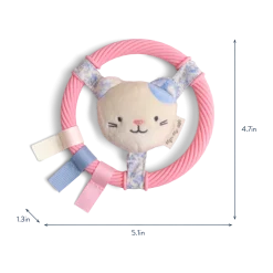 Itzy Ring Teether Pal Bear