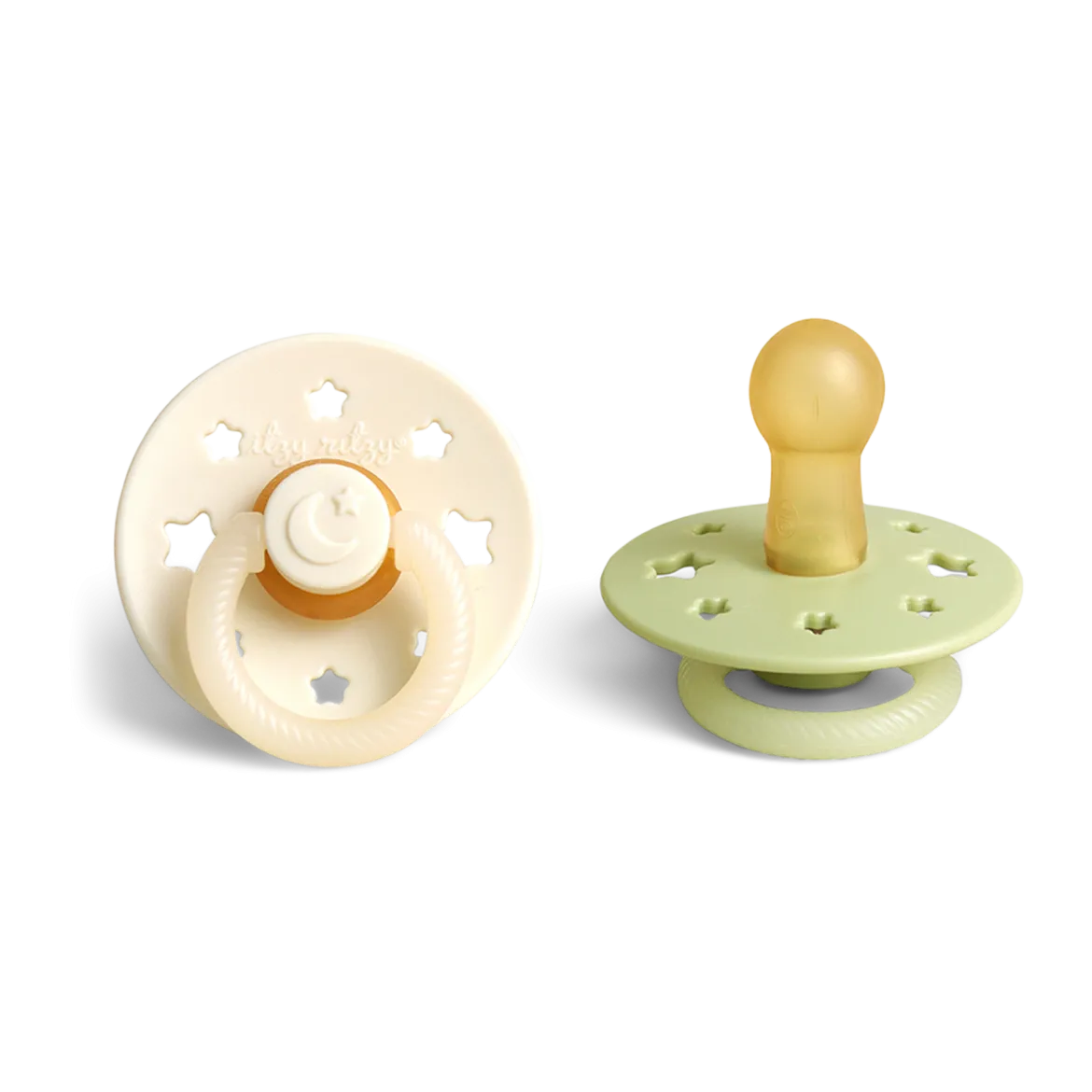 Itzy Soother Glow in the Dark Natural Rubber Pacifier