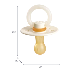 Itzy Soother Glow in the Dark Natural Rubber Pacifier