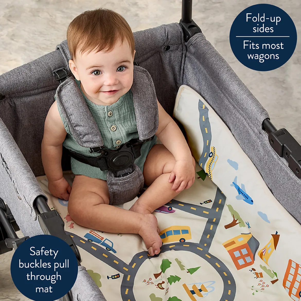 Itzy Wagon Play Mat