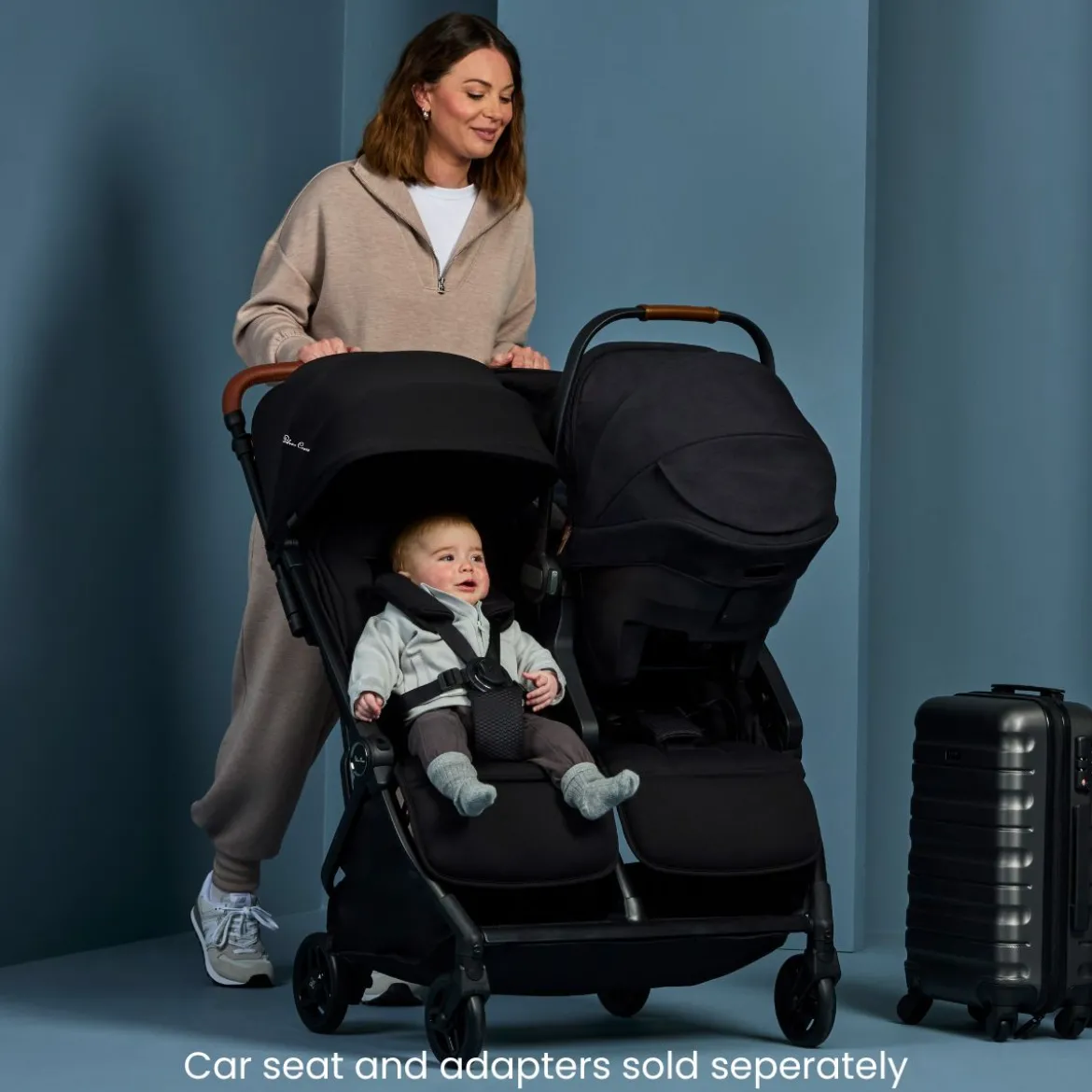 Jet Double Stroller and Accessory Bundle