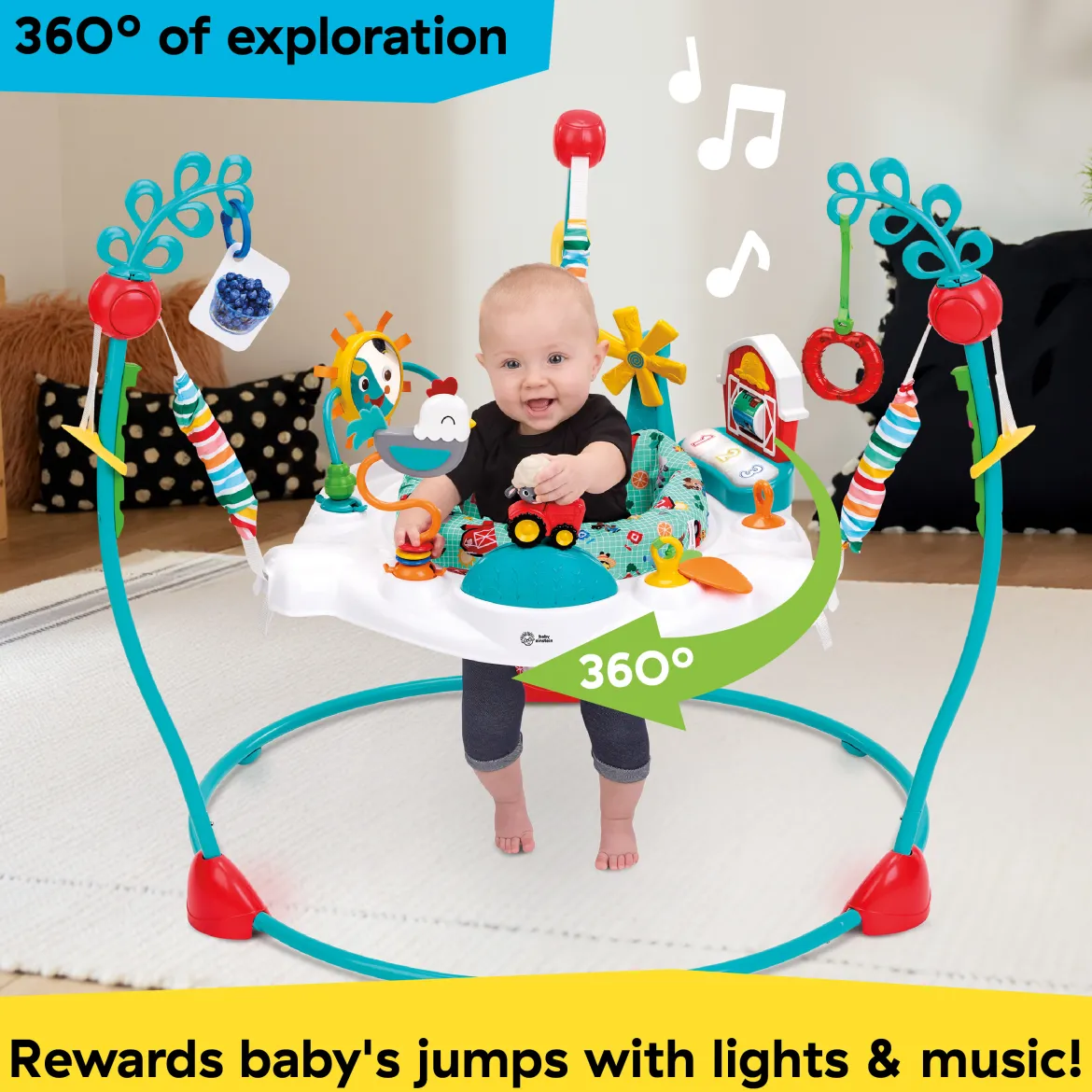 Jump & Learn Barnyard 2-in-1 Jumper
