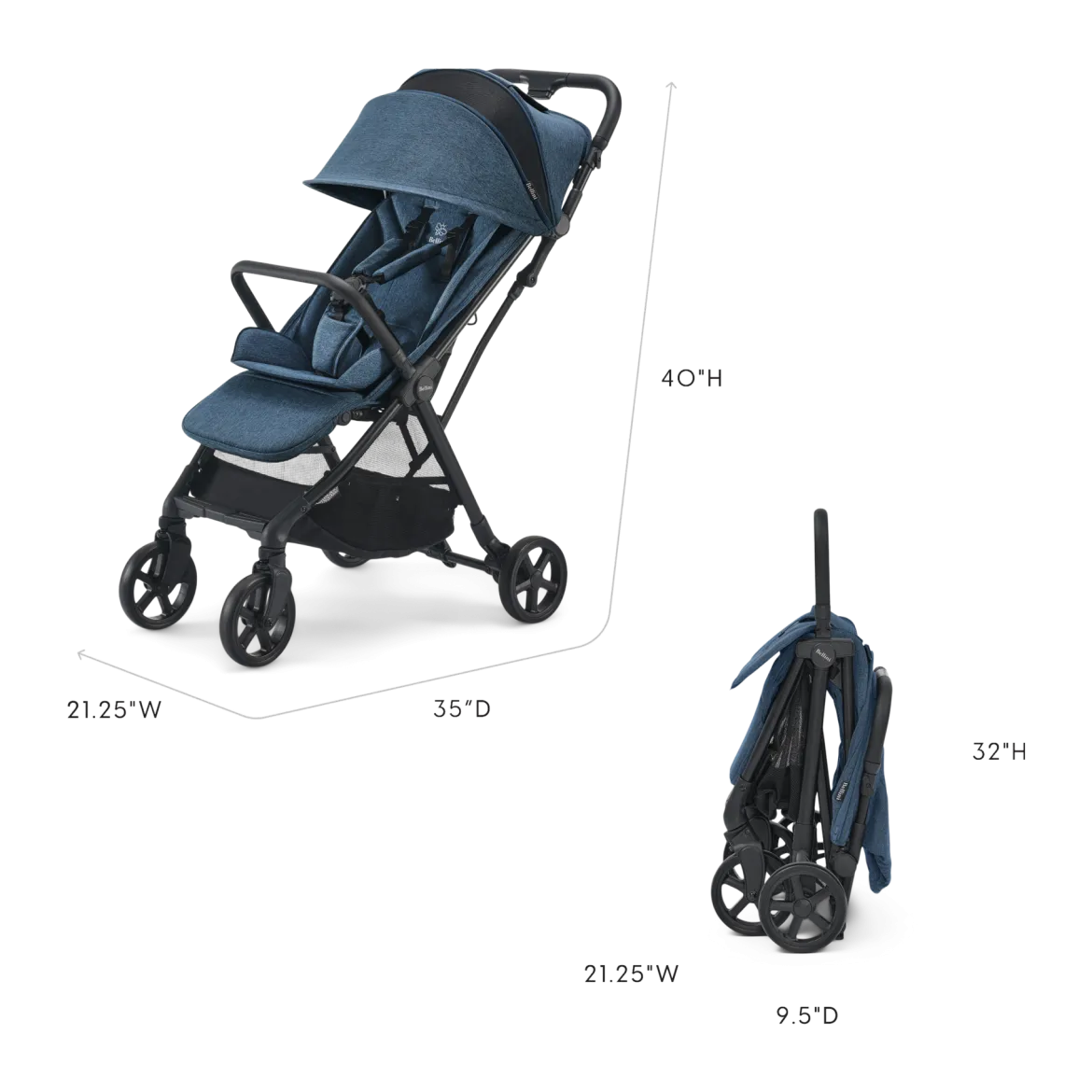 Juno Compact Auto-Folding Stroller