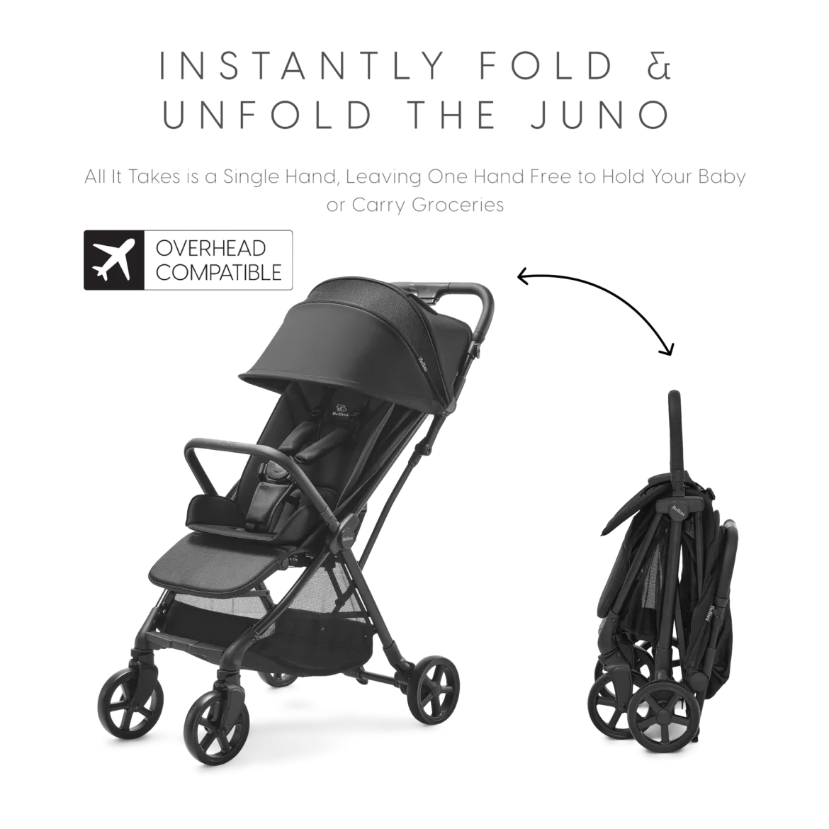 Juno Compact Auto-Folding Stroller