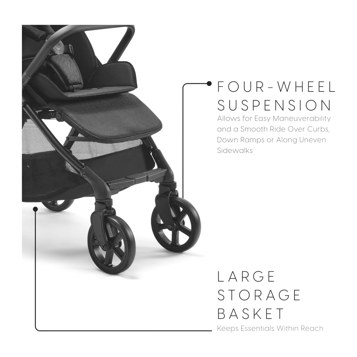 Juno Compact Auto-Folding Stroller
